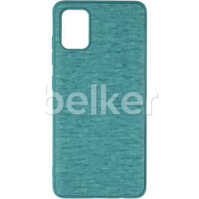 Чехол для Samsung Galaxy A51 A515 Gelius Canvas case Голубой смотреть фото | belker.com.ua