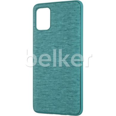 Чехол для Samsung Galaxy A51 A515 Gelius Canvas case Голубой смотреть фото | belker.com.ua