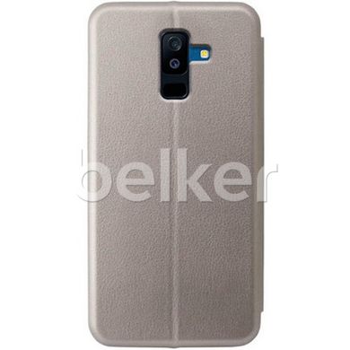 Чехол книжка для Samsung Galaxy A6+ 2018 (A605) G-Case Ranger Тёмно-серый смотреть фото | belker.com.ua