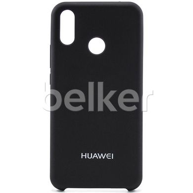Оригинальный чехол Huawei P Smart 2019 Silicone Case Черный смотреть фото | belker.com.ua