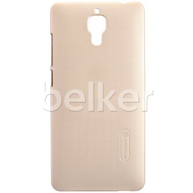 Пластиковый чехол для Xiaomi Mi4 Nillkin Frosted Shield Золотой смотреть фото | belker.com.ua