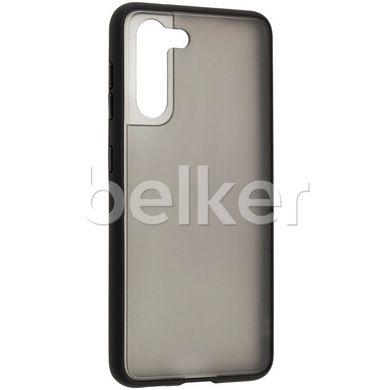 Противоударный чехол для Samsung Galaxy S21 (G991) LikGus Черный смотреть фото | belker.com.ua