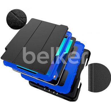 Противоударный чехол для Samsung Galaxy Tab A 10.1 T580, T585 Armor Book Cover Темно-синий смотреть фото | belker.com.ua