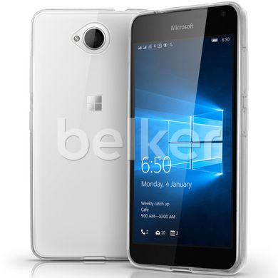 Силиконовый чехол для Microsoft Lumia 650 Remax незаметный Прозрачный смотреть фото | belker.com.ua