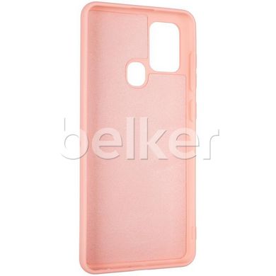 Силиконовый чехол для Samsung Galaxy A21s A217 Hoco Soft Silicone case Розовый смотреть фото | belker.com.ua