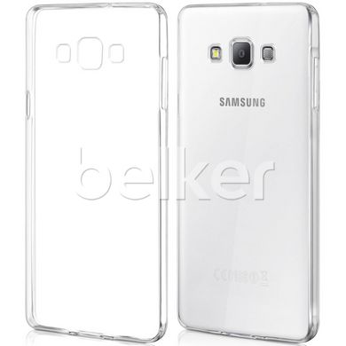 Силиконовый чехол для Samsung Galaxy A7 2015 A700 Remax незаметный Прозрачный смотреть фото | belker.com.ua