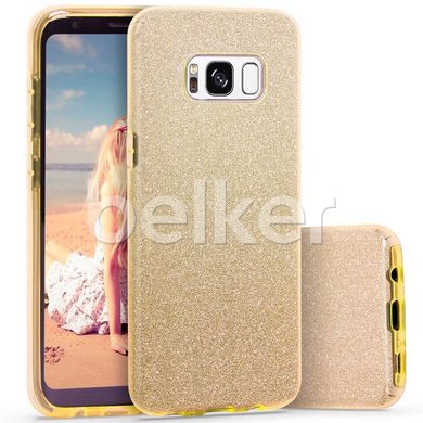 Силиконовый чехол для Samsung Galaxy S8 Plus G955 Remax Glitter Silicon Золотой смотреть фото | belker.com.ua
