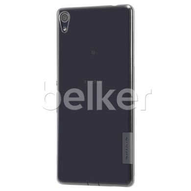 Силиконовый чехол для Sony Xperia XA Ultra Nillkin Nature TPU Черный смотреть фото | belker.com.ua