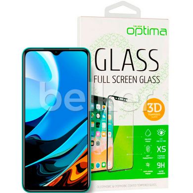 Защитное стекло для Xiaomi Redmi 9T Optima 3D Черное Черный смотреть фото | belker.com.ua