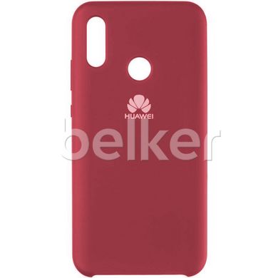 Защитный чехол для Huawei P30 Lite Original Soft Case Бордовый смотреть фото | belker.com.ua