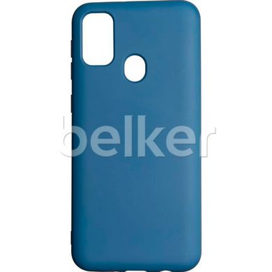 Защитный чехол для Samsung Galaxy M30s M307 Full Soft case Синий смотреть фото | belker.com.ua