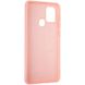 Силиконовый чехол для Samsung Galaxy A21s A217 Hoco Soft Silicone case Розовый в магазине belker.com.ua