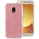 Силиконовый чехол для Samsung Galaxy J3 2017 (J330) Remax Glitter Розовый в магазине belker.com.ua