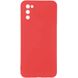 Защитный чехол для Samsung Galaxy A03S (A037) Full Soft case Красный