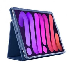 Чехол для iPad Mini 6 2022 ТТХ Кожаный Синий