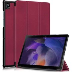 Чехол для Samsung Galaxy Tab A9 Plus 11 2024 Moko кожаный Бордовый