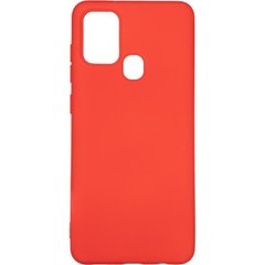 Силиконовый чехол для Samsung Galaxy A21s A217 Hoco Soft Silicone case Красный смотреть фото | belker.com.ua