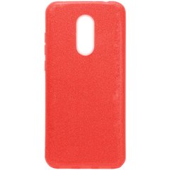 Силиконовый чехол для Xiaomi Redmi 5 Plus Remax Glitter Silicon case Красный смотреть фото | belker.com.ua
