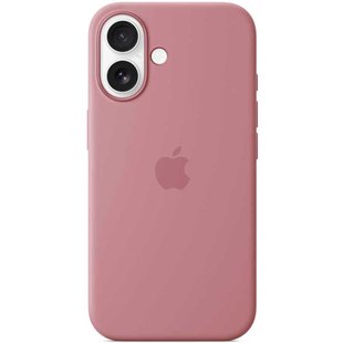 Чехол для iPhone 16 Silicone Case (replica) Розовый песок