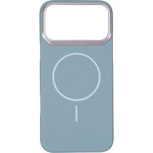 Чехол для iPhone 17 Pro Max Fit Cover Case (Magsafe) Голубой