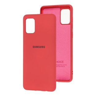 Чехол для Samsung Galaxy A31 (A315) Silicone Case Вишневый смотреть фото | belker.com.ua