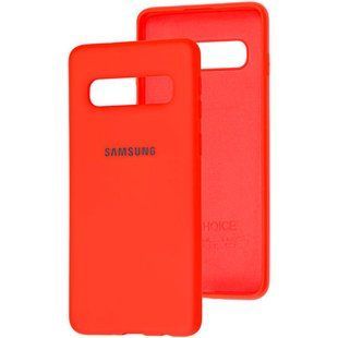 Чехол для Samsung Galaxy S10 G973 Soft case Красный смотреть фото | belker.com.ua