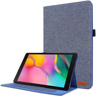 Чехол для Samsung Galaxy Tab A7 10.4 2020 Textile case Синий смотреть фото | belker.com.ua