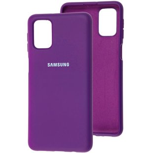 Оригинальный чехол для Samsung Galaxy M31s (M317) Soft case Фиолетовый смотреть фото | belker.com.ua