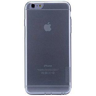 Силиконовый чехол для iPhone 6 Plus Nillkin Nature TPU Тёмно-серый смотреть фото | belker.com.ua