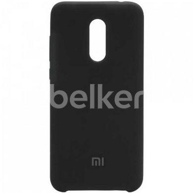 Оригинальный чехол для Xiaomi Redmi 5 Silicone Case Черный смотреть фото | belker.com.ua