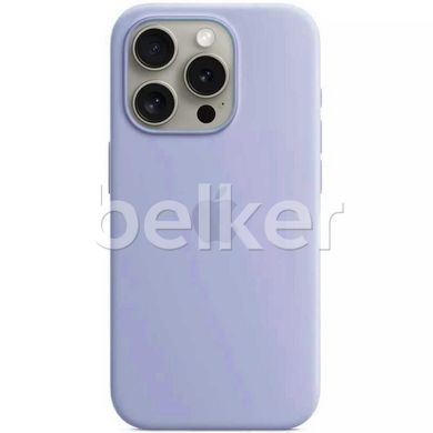 Чехол для iPhone 16 Pro Silicone Case (replica) Сиреневый