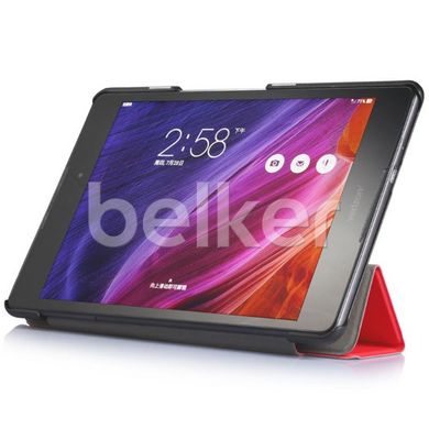 Чехол для Asus ZenPad 3 8.0 Z581KL Moko кожаный Красный смотреть фото | belker.com.ua
