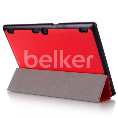 Чехол для Lenovo Tab 2 10.1 A10-70 Moko кожаный Красный смотреть фото | belker.com.ua