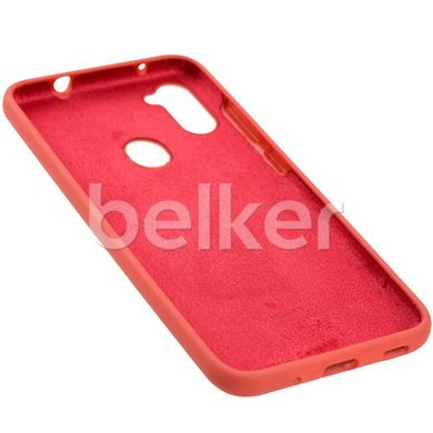 Чехол для Samsung Galaxy A11 (A115) Silicone Case Вишневый смотреть фото | belker.com.ua