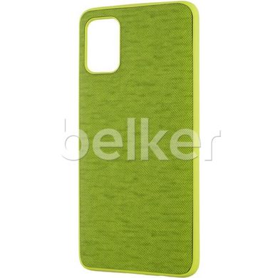 Чехол для Samsung Galaxy A51 A515 Gelius Canvas case Салатовый смотреть фото | belker.com.ua