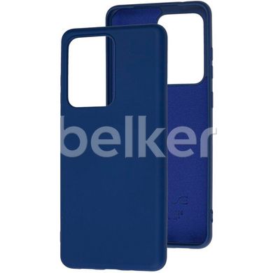Чехол для Samsung Galaxy S20 Ultra (G988) Wave Soft Case Синий смотреть фото | belker.com.ua