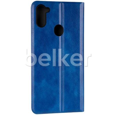 Чехол книжка для Samsung Galaxy A11 A115 Book Cover Leather Gelius New Синий смотреть фото | belker.com.ua
