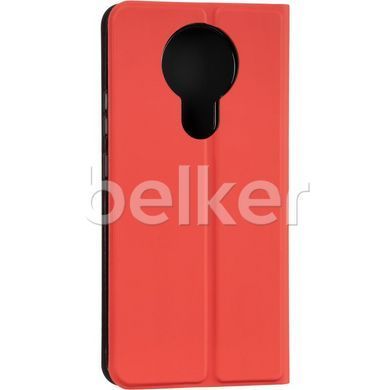 Чехол книжка на Nokia 3.4 Book Cover Gelius Shell Case Красный