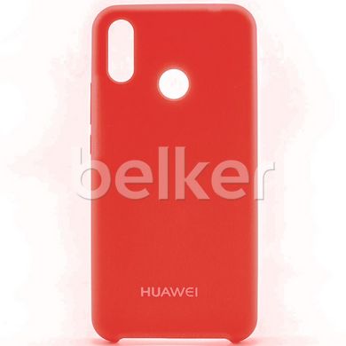 Оригинальный чехол Huawei P Smart 2019 Silicone Case Красный смотреть фото | belker.com.ua