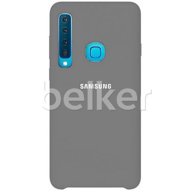 Оригинальный чехол Samsung Galaxy A9 2018 (A920) Silicone Case Серый смотреть фото | belker.com.ua