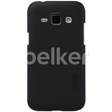 Пластиковый чехол для Samsung Galaxy J1 J100 Nillkin Frosted Shield Черный смотреть фото | belker.com.ua
