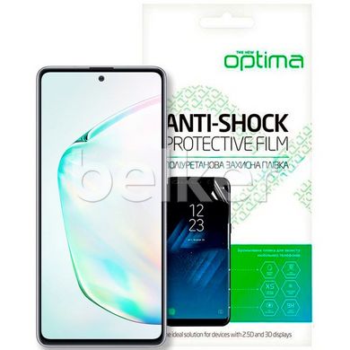 Противоударная TPU пленка Samsung Galaxy Note 10 Lite N770 Optima Anti-Shock Прозрачный смотреть фото | belker.com.ua