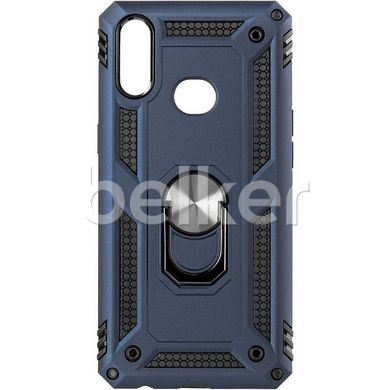 Противоударный чехол для Huawei P40 Lite E Hard Defence Series New Темно-синий смотреть фото | belker.com.ua