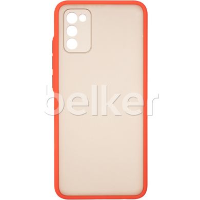 Противоударный чехол для Samsung Galaxy A02s (A025) LikGus Красный смотреть фото | belker.com.ua