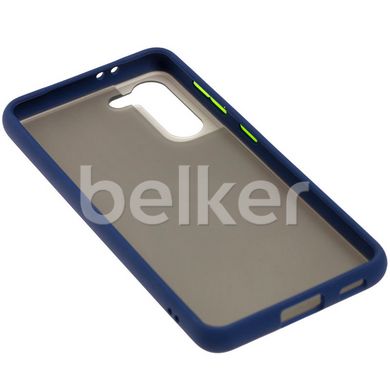 Противоударный чехол для Samsung Galaxy S21 (G991) LikGus Синий смотреть фото | belker.com.ua