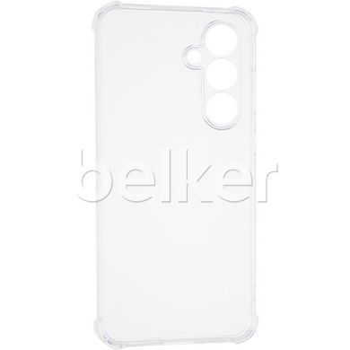 Противоударный силиконовый чехол Samsung Galaxy S24 FE (S721) Gelius Proof Прозрачный