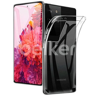 Силиконовый чехол для Samsung Galaxy S21 Ultra (G998) Hoco Air Case Прозрачный смотреть фото | belker.com.ua