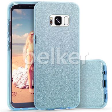 Силиконовый чехол для Samsung Galaxy S8 Plus G955 Remax Glitter Silicon Голубой смотреть фото | belker.com.ua