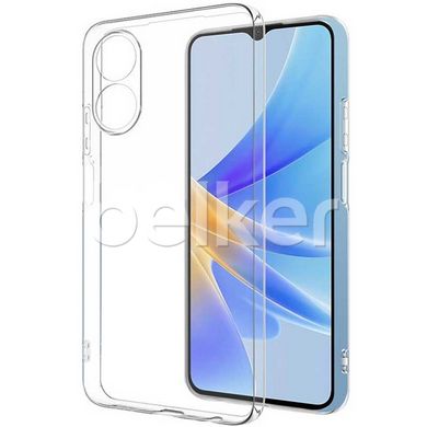 Силиконовый чехол для Oppo A17 Hoco ультратонкий Прозрачный