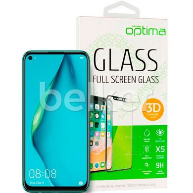 Защитное стекло для Huawei P40 Lite Optima 3D Черный смотреть фото | belker.com.ua